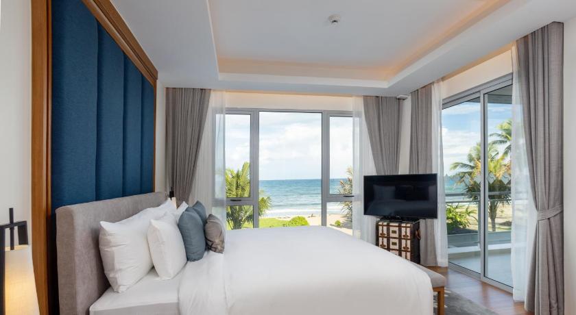 2 hálószobás lakosztály saját medencével a tengerparton (2-Bedroom Beach Front Suite with Private Pool) fotója 9