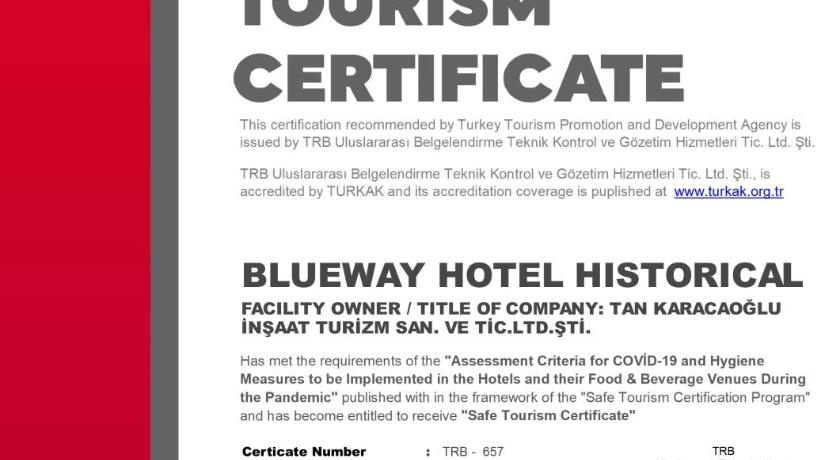 Blueway Hotel Historical