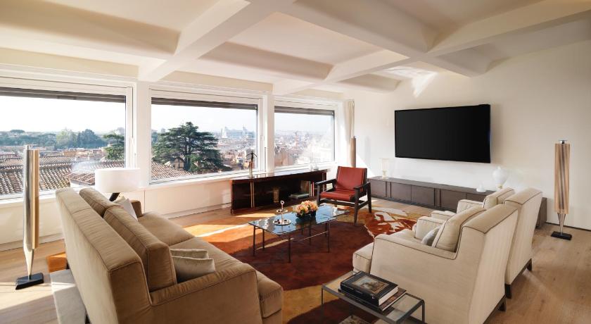 ローマ Hotel Eden - Dorchester Collection 5つ星 ホテル レストラン