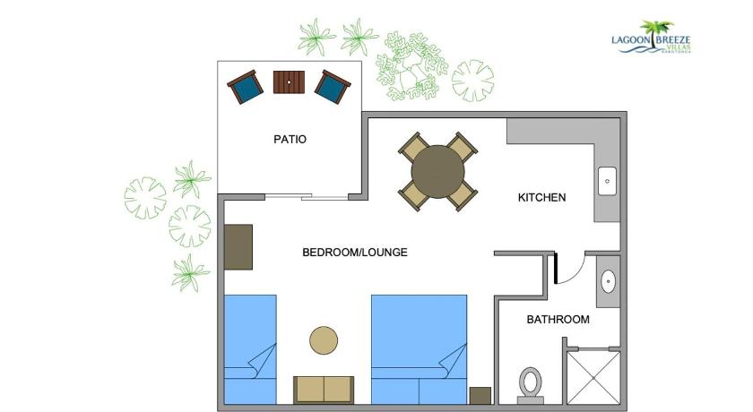 Image of Studio with Garden View 13