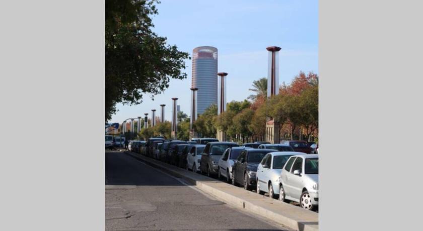 セビリア Sevilla Torneo PG Apartamentos 4つ星 シングルルーム ロビー