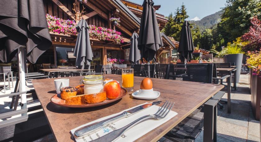 阿邦丹斯拉沙佩勒 Chalet-Hôtel Les Gentianettes 4星级 酒店 客房