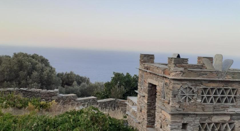 Andros Vineyard house with sea view photo