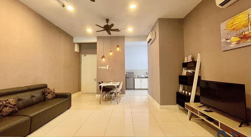 코타키나발루 홈스위트' 홈 앳 이마고 로프트 KK (Homesuite' Home @ Imago Loft KK) 4성급 게스트하우스 스위트룸