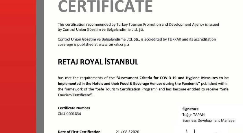 Retaj Royale İstanbul Hotel (Retaj Royale Istanbul Hotel)