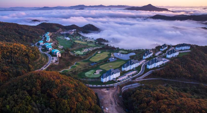 ホンチョン SonoFelice Vivaldipark  4つ星 ホテル 客室