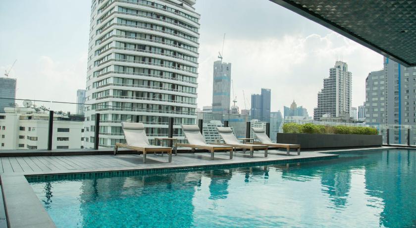 バンコク Pool&BTS Nana&MRT Sukhumvit&Max4ppl#10F69 4つ星 ゲストハウス スイート