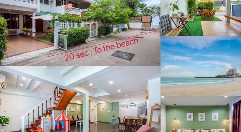 White beach house Hua hin 20 second to the beach — Hotel in Hua Hin / Cha-am