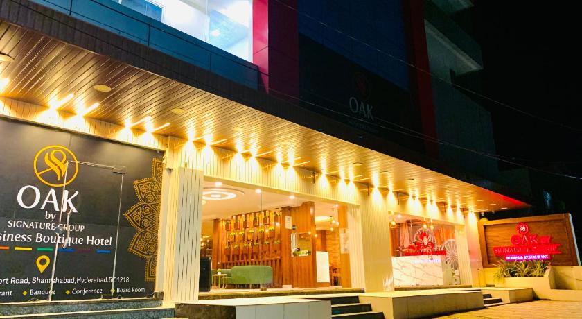 Hotel oak by signature airport zone hyderabad