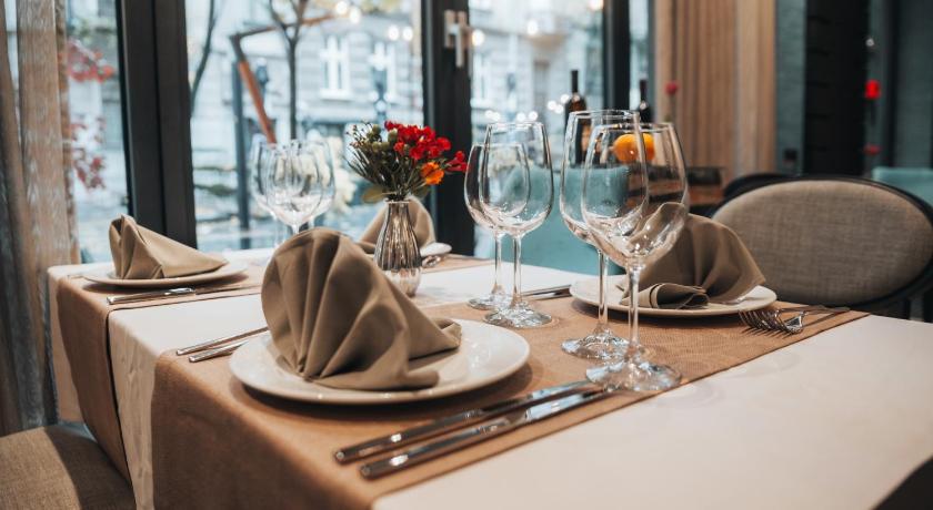 베오그라드 Boutique Hotel Townhouse 27 4성급 호텔 레스토랑