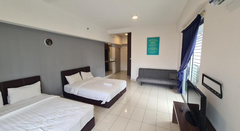 Kota Kinabalu Aeropod KK Corner Unit A/2 Queen Bed/Free Parking 4-Star Guesthouse lobby