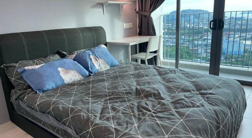 Fantastic View, Cozy and Lovely 3BR Condo at Meritus Residensi — Hotel in Penang