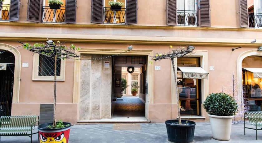 로마 Frezza's Holidays 4성급 싱글룸 레스토랑