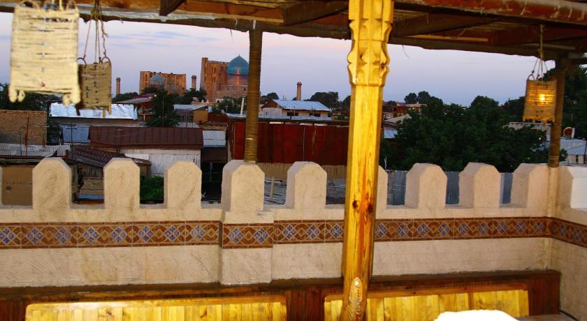 Balcony/terrace, Hotel Caravan Serail in Samarkand