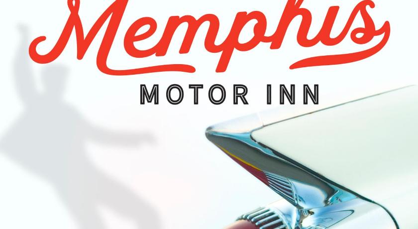 a close up picture of a car with a sticker on it, Memphis Motor Inn in Parkes