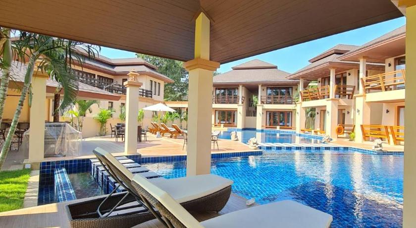 a large swimming pool in a hotel room, Elegancy Resort Hua Hin in Hua Hin / Cha-am