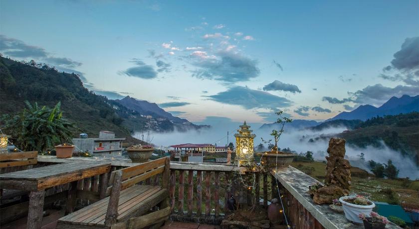 サパ Stone Paradise Homestay 4つ星 ゲストハウス ロビー