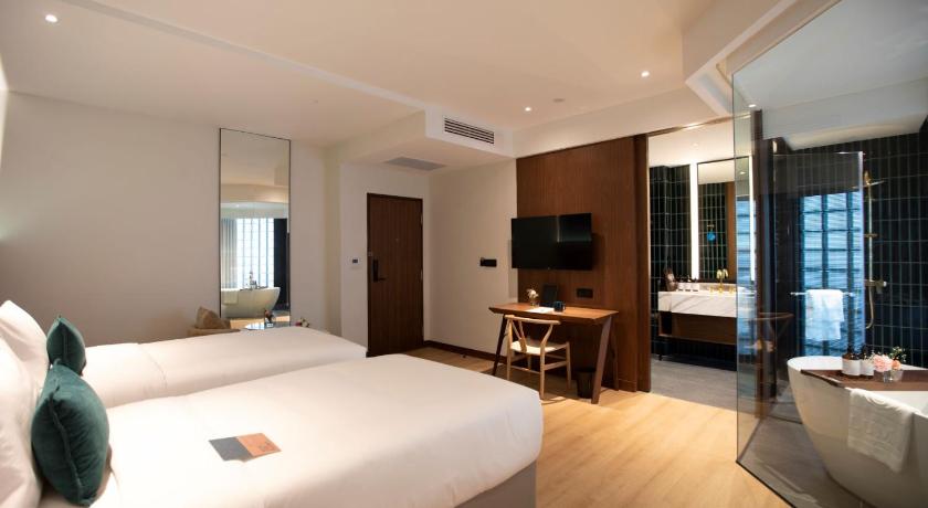 コタキナバル The LUMA Hotel, Kota Kinabalu, a Member of Design Hotels 4つ星 ホテル レストラン