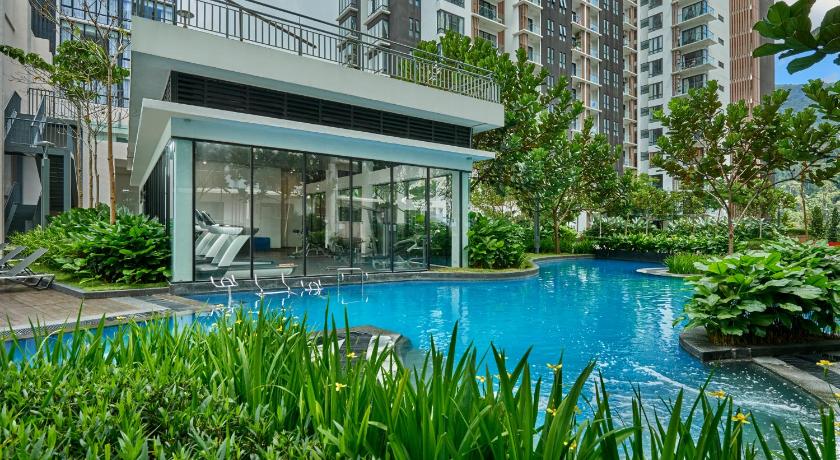 ゲンティンハイランド Ohayo Suite@Midhills Genting Highlands (Free WiFi) 5つ星 ゲストハウス 眺望