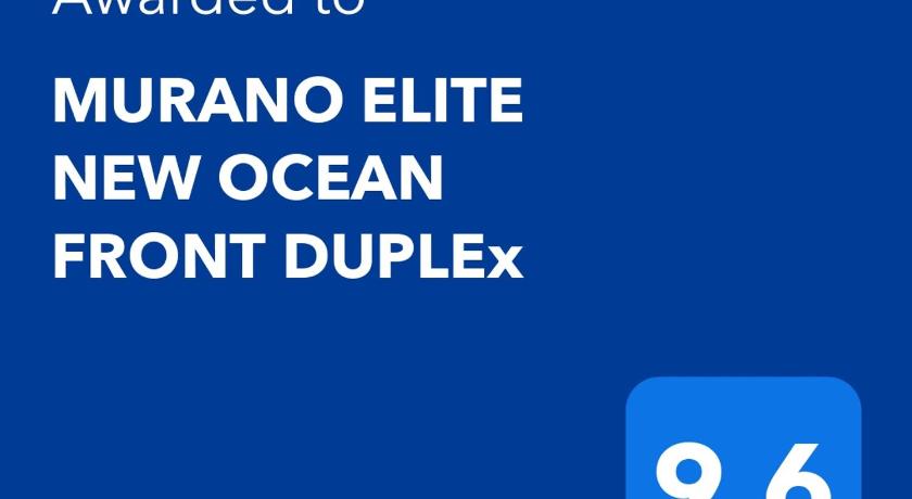 MURANO ELITE NEW OCEAN FRONT DUPLEx photo