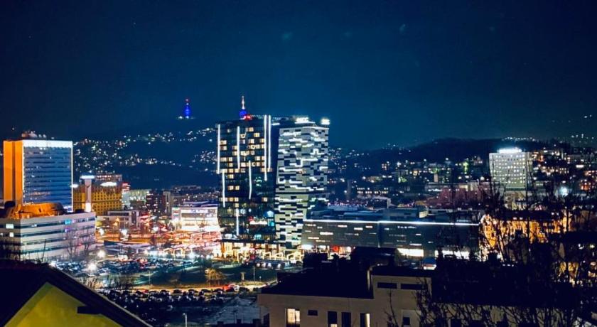 Beautiful View Of Sarajevo Center photo