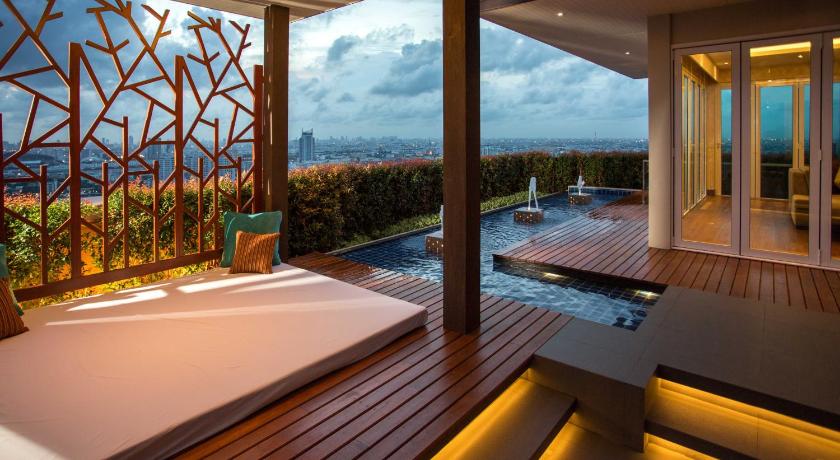 バンコク The Grand Fourwings Convention hotel 5つ星 ホテル ロビー