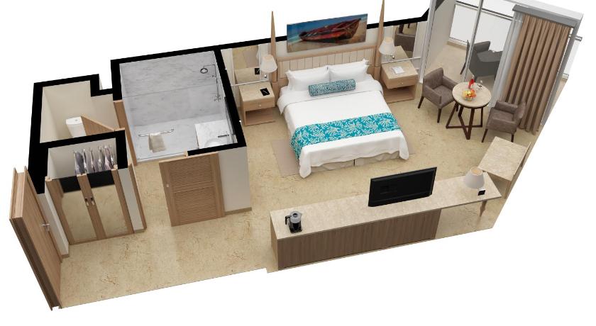 Image of Deluxe Resort View with Balcony - Kids and Teens Free 7