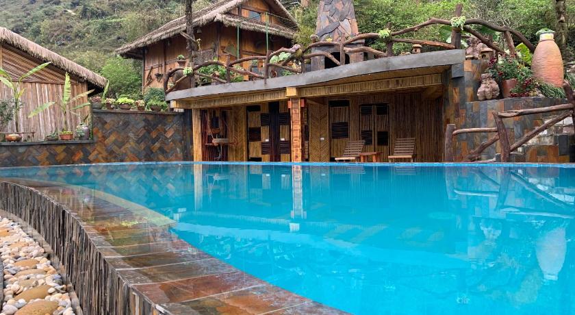 沙坝 Eco Palms House - Sapa Retreat 酒店 大堂