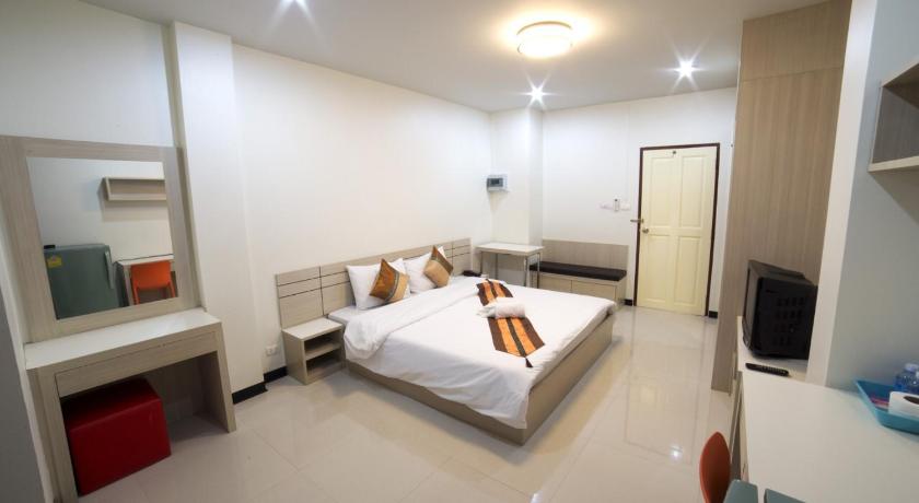 촌부리 สวัสดีแมนชั่น 3つ星 シングルルーム 客室