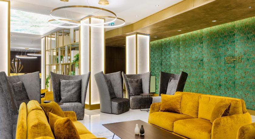 Lobby, Emerald Downtown Luxury Suites with Hotel services in Budapest