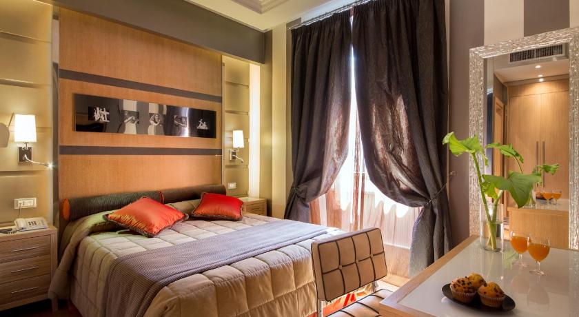 罗马 Hotel Morgana 4星级 酒店 景观