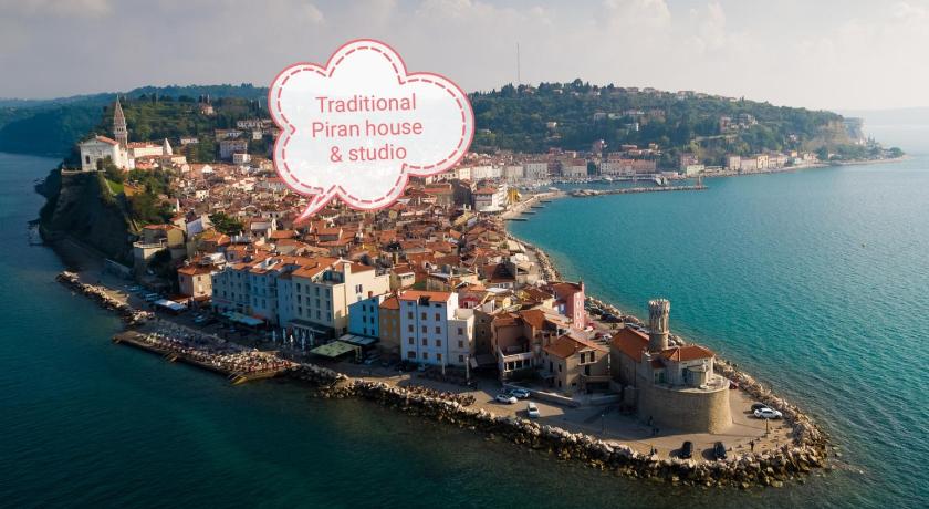 Traditional Piran house photo