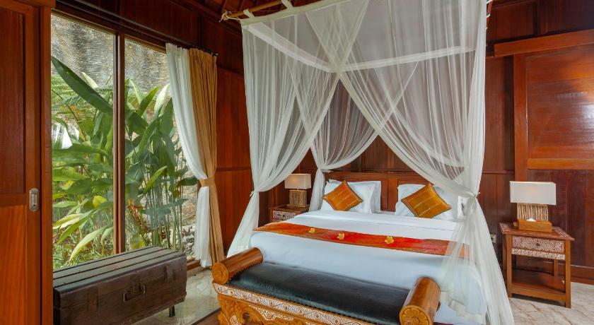 バリ Campuhan Sebatu Resort 4つ星 ホテル レストラン