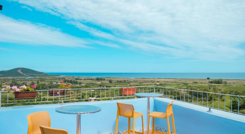 panoramic LOFT Fora e ' Muros with sea view common terrace , Ammentos Posada