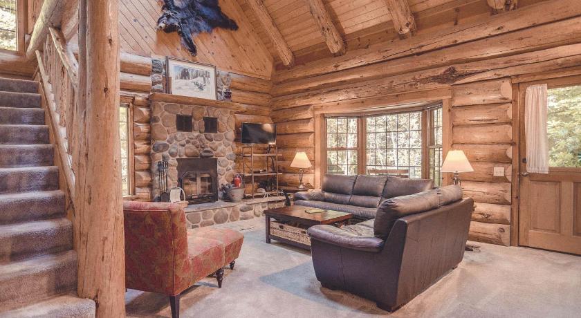 胡德山村 (OR) Bear Den Log Cabin - Meredith Lodging 4星级 住宿 套房