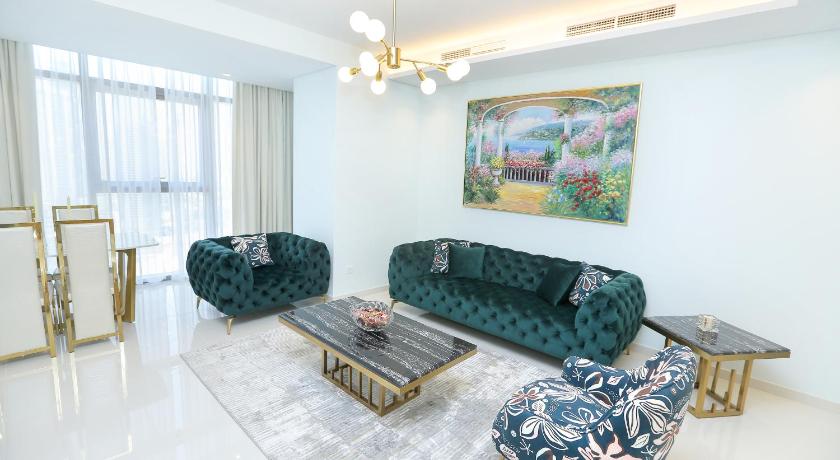 Paramount Midtown -Stunning 2 Bedroom Apt with Burj-Khalifa view photo