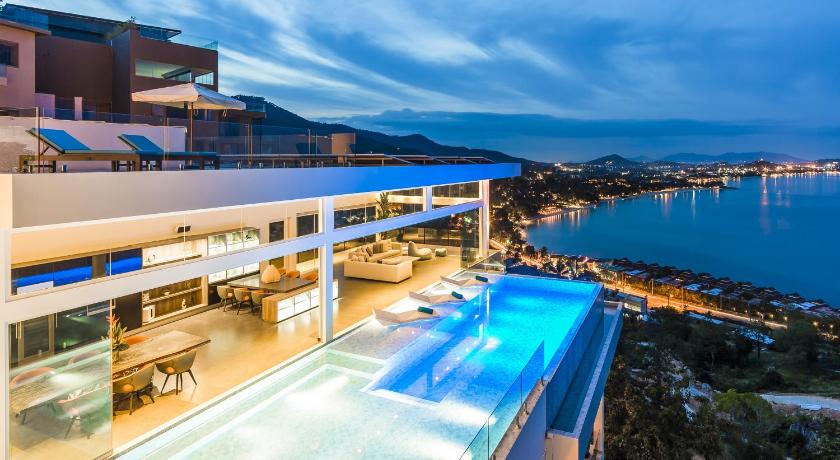 Villa Sasipimon-5 Bedroom Ultra Luxury Ocean View Villa — Hotel in Koh Samui