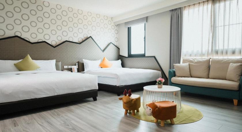 豪華加大雙人床房－附 2 張加大雙人床 (Deluxe Queen Room with Two Queen Beds)的照片 0