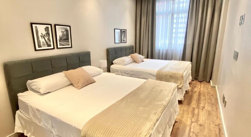 Flat 2 quartos, padrão hotel na Avenida Paulista