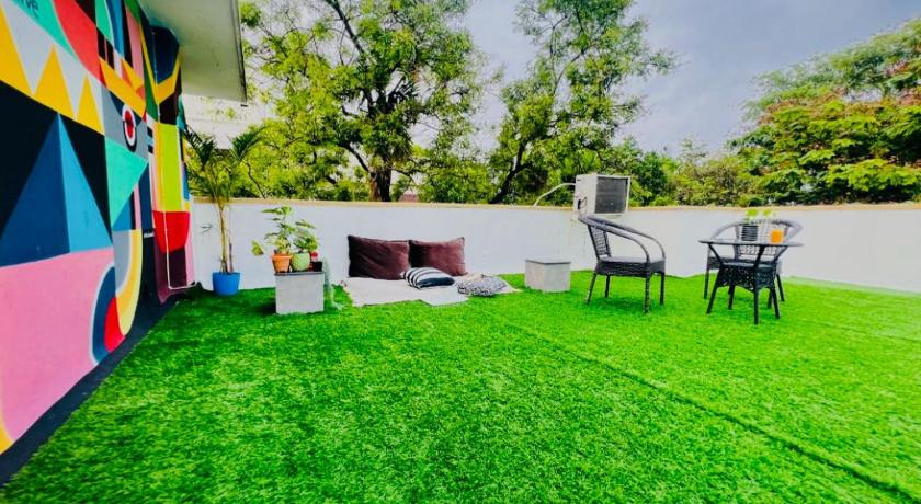 BluO Classic 1BHK Salt Lake City, Kitchen, Parking , Terrace photo