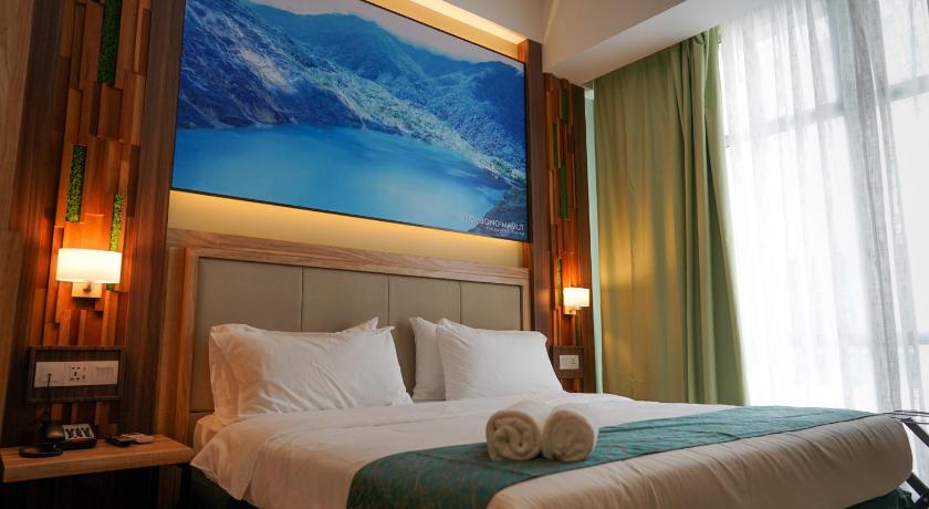 コタキナバル Hotel 17 3つ星 ホテル ロビー