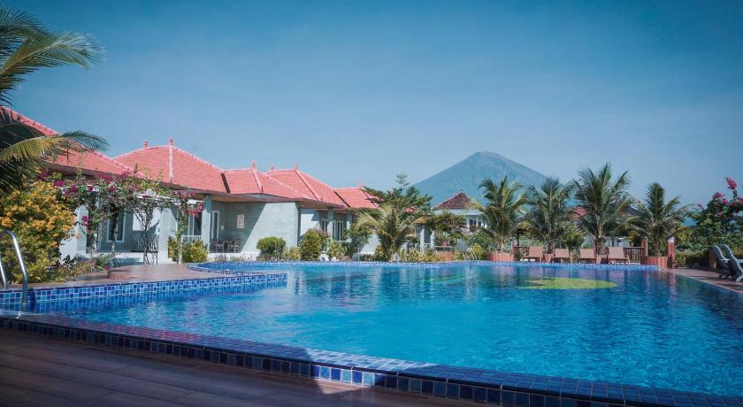 巴厘 Seamount Hotel Amed 3星级 酒店 景观