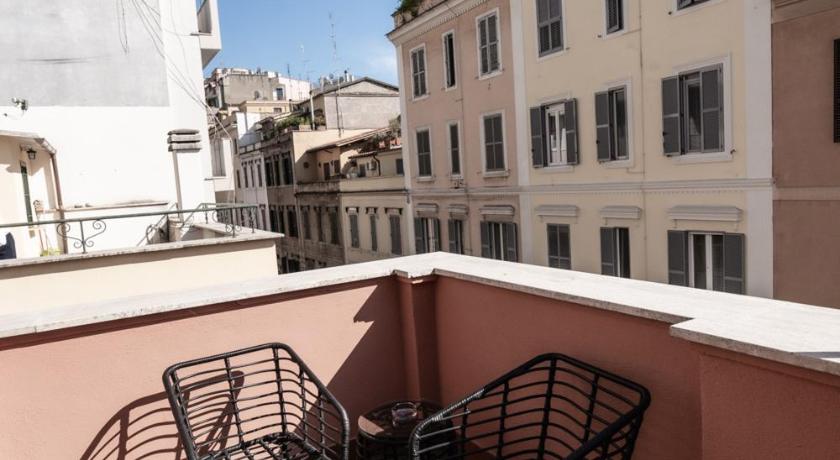 ローマ Hotel Relais Manzoni 3つ星 ホテル 眺望