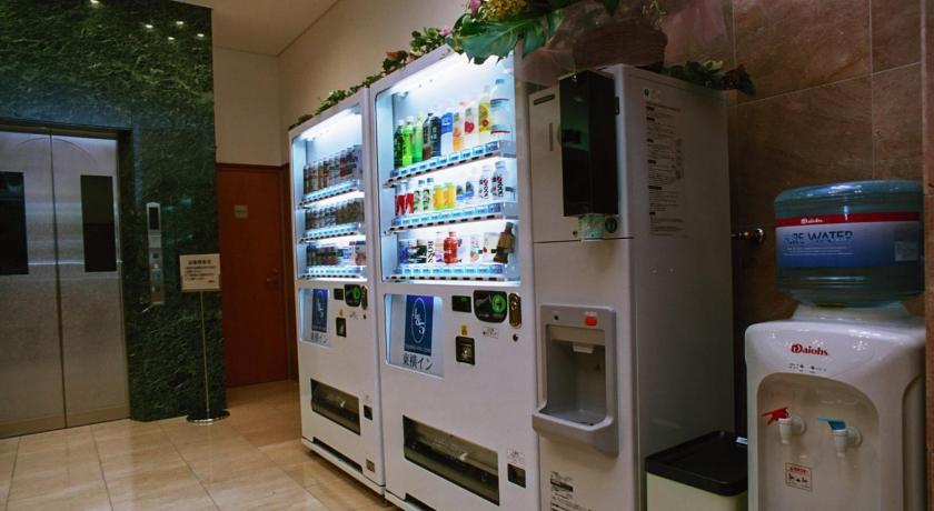 a kitchen filled with lots of different types of items, Toyoko Inn Ichinoseki Ekimae in Ichinoseki