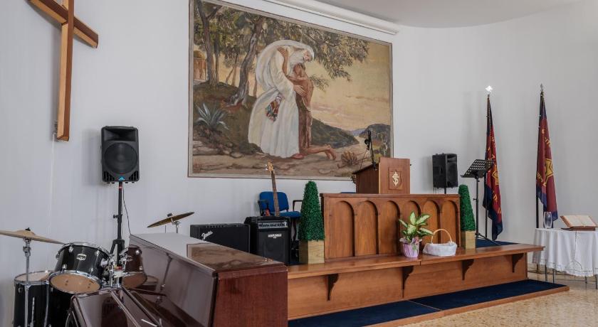 로마 Foresteria Roma Esercito della Salvezza 2성급 호텔 로비