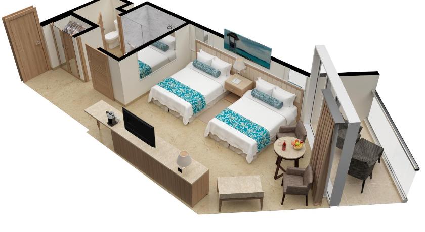 Image of Deluxe Resort View with Balcony - Kids and Teens Free 6