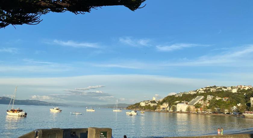 Beach house in Oriental Parade photo