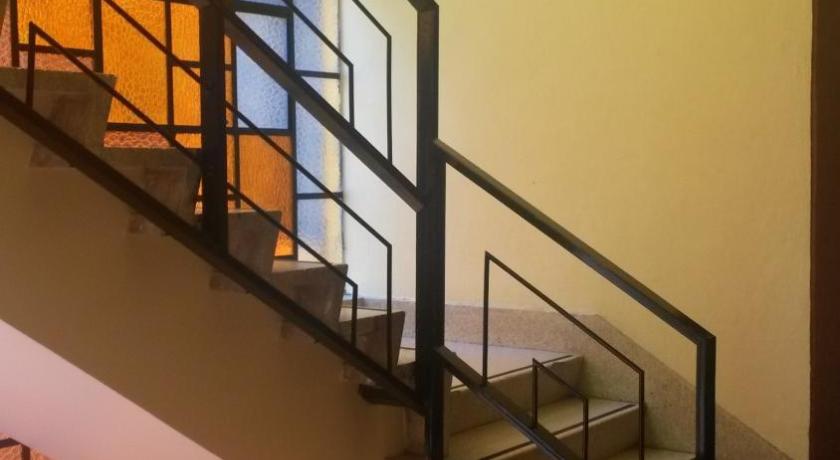 a row of stairs leading up to a balcony, Hotel H - Fabiola Adults Only in Mexico City