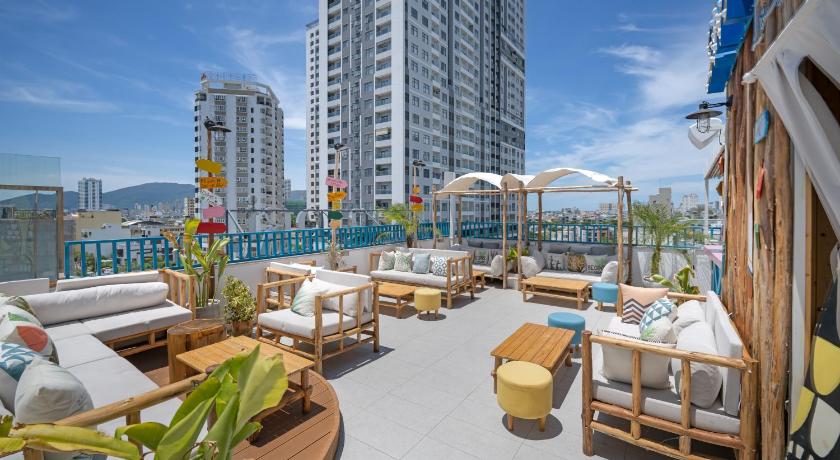 ダナン Santori Hotel and Spa 3つ星 ホテル ロビー