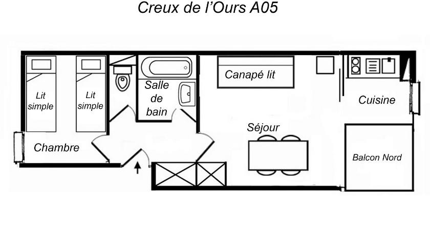 Image of One-Bedroom Apartment 7